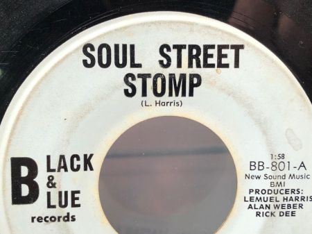 Tyrone and The Classitors Soul Street Stomp : Gettin' T'gether, Man on Black & Blue Records 6.jpg