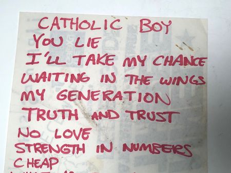 Channel Three Set List on Flyer with Battalion of Saints Saturday December 4th 1982 at The Galzxy 2.jpg