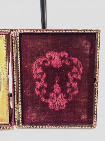Circa 1850 Daguerreotype Distinguished Old Man Quarter Plate Case Image 3.jpg