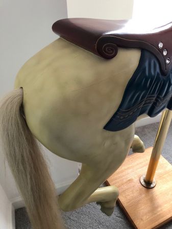 Circa 1915 Herschel Spillman Carousel Horse Restored Jumper 10.jpg
