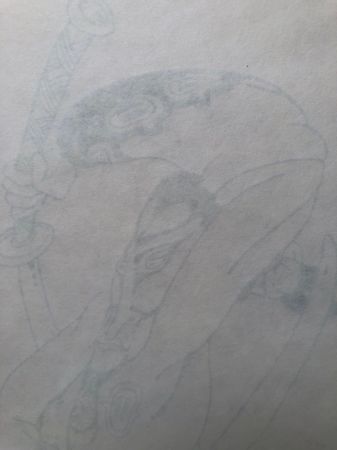 Ed Badajos Original Pen and Ink Samurai 17.jpg
