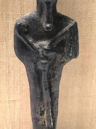 Egyptian Bronze Osiris Statue 600 BC Tomb Statue 10.jpg