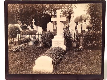 Graveyard Photograph by James F. Hughes Baltimore of Issac Nevett Steele 2.jpg