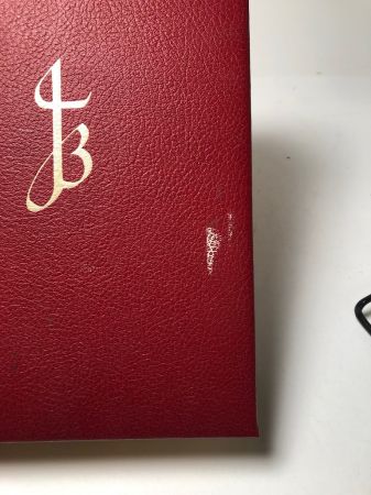 Jerusalem Bible 1970 Red Bound Gilt Edges Salvador Dali Illustrations 3rd Edition 5.jpg