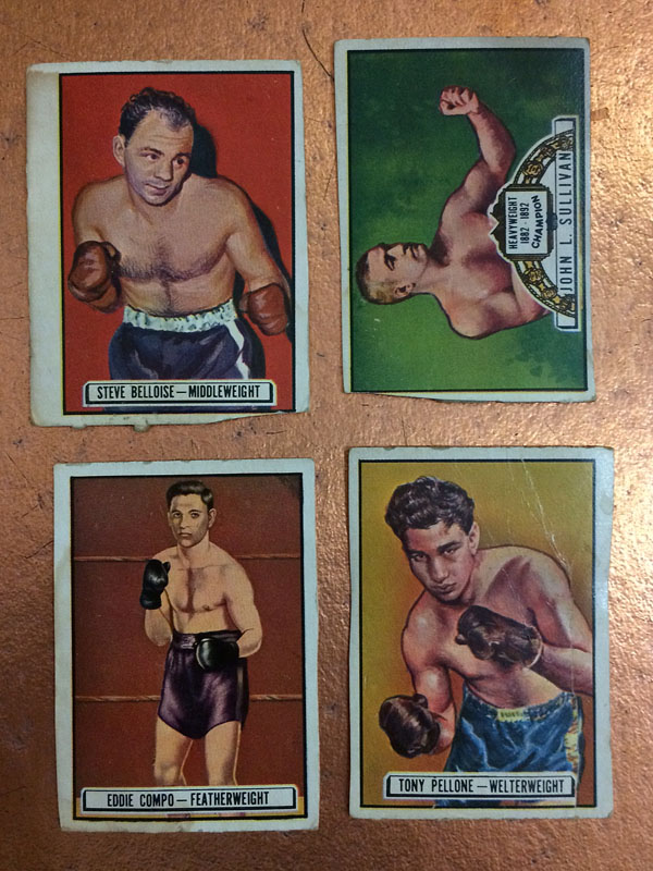 1951 Tops Ringside TCG cards 38 Cards Joe Louis and Other Cards: Sturgis  Antiques