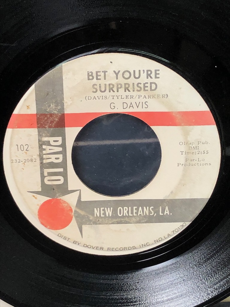 G. Davis & R. Tyler : G. Davis – Hold On, Help Is On The Way : Bet You're Surprised on Par Lo 9.jpg
