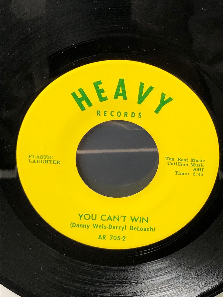 Plastic Laughter I Don't Live Today : You Can't Win on Heavy Records 7.jpg