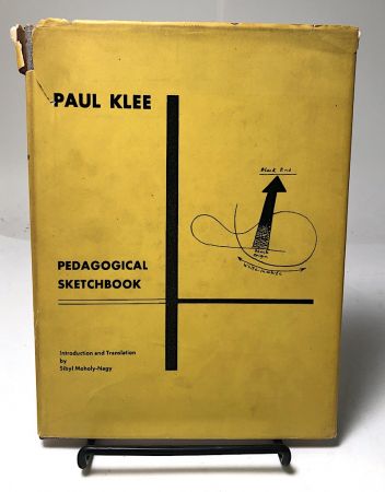 Paul Klee Pedagogical Sketchbook 1953 Faber and Faber Hardback with Dj 1.jpg