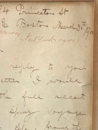 Signed Letter by Joshua Slocum 1900 Author of Sailing Alone Around The World 5.jpg