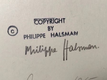 Signed Philippe Halsman Photographed with Stamp Pablo Casals 1965 13.jpg