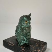 Austrian Cold Painted Bronze Bookends of Owls 11.jpg