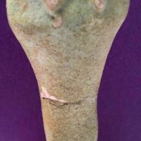 Clay Tomb Statue Egyptian Ushabti on Glued on Catalin Plastic Base 8.jpg