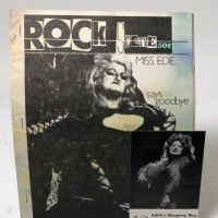 Edie Massey Signed Postcard with Rock Scene Marble Bar Punk Venue Zine 1984 1.jpg