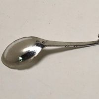 Georg Jensen Sterling Silver Ornamental Spoon 41with Early Hallmarks Sugar Spoon 4.jpg