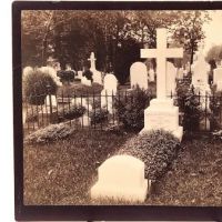 Graveyard Photograph by James F. Hughes Baltimore of Issac Nevett Steele 2.jpg