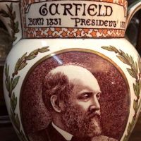 J. Wedgwood & Sons Etruria President Garfield Water Pitcher 8.jpg