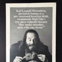 Karl Leopold Metzenberg Advertising High Tide of California 1.jpg (in lightbox)