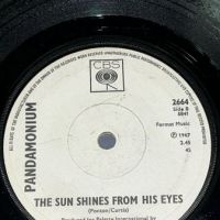 Pandamonium No Presents For Me b:w The Sun Shines From His Eyes on CBS UK Pressing PROMO 8.jpg