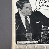Reagan Death #3 Zine 5 (in lightbox)
