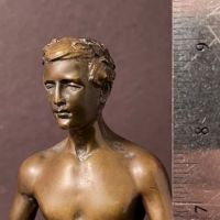 Spiro Schwatenberg Bronze Nude Fencer Athlete 12.jpg