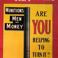 The Key to The Situation Munitions Men and Money WWI Poster 9.jpg