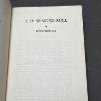 The Winged Bull by Dion Fortune 1972 Published by Samuel Weiser 7.jpg