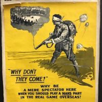Why Don't They Come? Join 148th Battalion Montreal Poster WWI 1.jpg