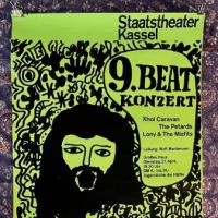 Xhol Caravan with The Petards and Tony & The Misfits April 21 1969 Silkscreen Poster  7.jpg