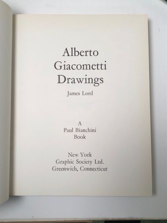 Albert Giacometti Drawings By James Lord 1971 New York Graphic Society Hardback with DJ 1st Edition 11.jpg