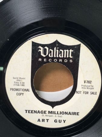 Art Guy Where You Gonna Go b:w Teenage Millionaire Valiant Records 10.jpg