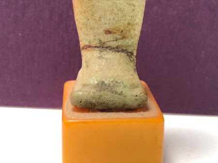 Clay Tomb Statue Egyptian Ushabti on Glued on Catalin Plastic Base 9.jpg
