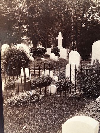 Graveyard Photograph by James F. Hughes Baltimore of Issac Nevett Steele 3.jpg