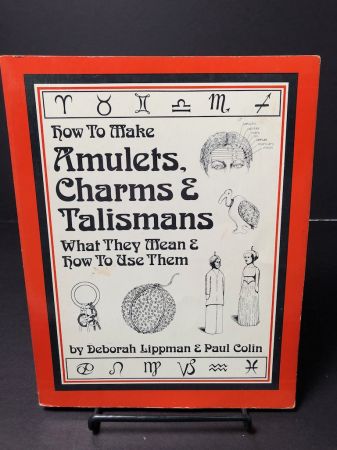 How To Make Amulets Charms and Talismans by Deborah Lippman 1974 Softcover 1.jpg