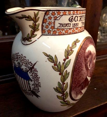 J. Wedgwood & Sons Etruria President Garfield Water Pitcher 9.jpg