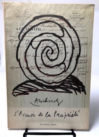 L’Avenir de la Propriété  By Pierre Alechinsky Signed and Numbered 1st Edition 1.jpg
