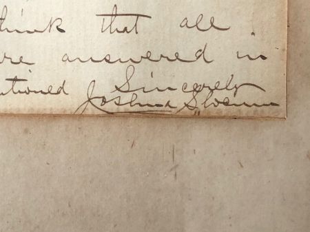 Signed Letter by Joshua Slocum 1900 Author of Sailing Alone Around The World 6.jpg
