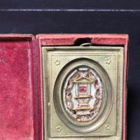 1834 Reliquary 15 Saint Relics with Red Wax Seal of Cardinal Zurla 33.jpg