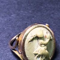 19th C. 585 Gold Ring with Grand Tour High Releif Cameo 2.jpg