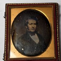 Cooley's Gallery Daguerreotype Tinted Portrait of Gentleman 7 (in lightbox)