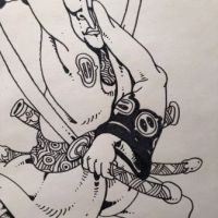 Ed Badajos Original Pen and Ink Samurai 5.jpg