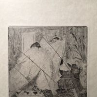 Edgar Degas La sortie du bain Leaving the Bath Canceled Plate Etching and Aquatint 1.jpg