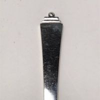 Georg Jensen circa 1920s Art Deco Pyramid Pattern Pastry Server  830 Silver 6a.jpg