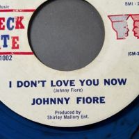 Johnny Fiore Rock A Bye Baby b:w I Don’t Love You Now on Check Mate Clear Blue Vinyl 9.jpg