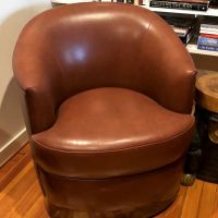 Karl Springer Brown Leather Chairs 14.jpg