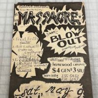 Massacre Flyer Satuday May 9th JHU 1981 Fred Frith 1 (in lightbox)