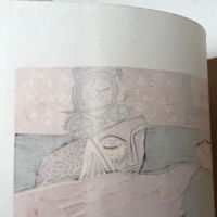 Naul Ojeda woodcut signed and numbered The Lovers 1976 11.jpg