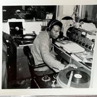 Rare Photo of WSID African American DJ Spinning Records Baltimore Station Circa 1950 2.jpg