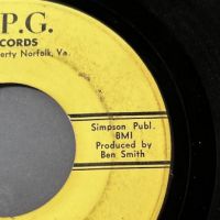 Sir Guy My Sweet Baby b:w Funky Virginia on DPG Records 12 (in lightbox)