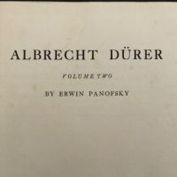 Two Volume set of Albrecht Durer Pub by Princeton University Press 1948 by Erwin Panofsky 19 (in lightbox)