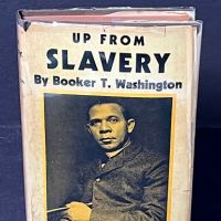 Up From Slavery Booker T Washington 1946 Hardback with DJ 1 (in lightbox)